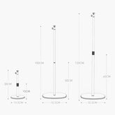 Soporte telescópico elevable para máquina de proyección de metal de escritorio Xiaotian, estilo: versión de elevación de escritorio L22, versión estándar de piso L22, versión de elevación de piso L22
